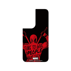 犀牛盾SolidSuit手機殼 - Samsung Galaxy S22 - 【聯名設計款】 - 迪士尼-漫威 Marvel - 死侍-It's Deadpool's Time