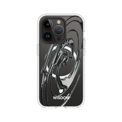 犀牛盾Clear (MagSafe 兼容)防摔背蓋手機殼 - iPhone 14 Pro - 【聯名設計款】 - WISDOM - RIPPLE