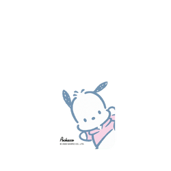 iPhone 17 Pro Max Clear (MagSafe 兼容 & 相機按鈕)  帕恰狗 POCHACCO 開心跳耀