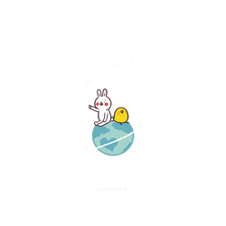 iPhone 16 Plus AirX  懶散兔與啾先生 小宇宙