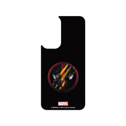 犀牛盾SolidSuit手機殼 - Samsung Galaxy A54 - 【聯名設計款】 - 迪士尼-漫威 Marvel - 死侍與金鋼狼-Logo