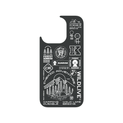 iPhone 15 Pro Clear Case (MagSafe 兼容)  KID KID野人2023 視覺合集