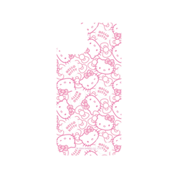 犀牛盾Clear Case防摔背蓋手機殼 - iPhone 13 - 【聯名設計款】 - Hello Kitty - 粉紅愛心