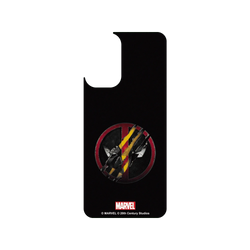 犀牛盾SolidSuit手機殼 - Samsung Galaxy A13 (4G) - 【聯名設計款】 - 迪士尼-漫威 Marvel - 死侍與金鋼狼-Logo