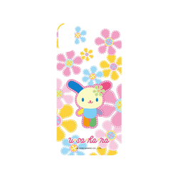 iPhone XR SolidSuit  花小兔 刺繡花朵