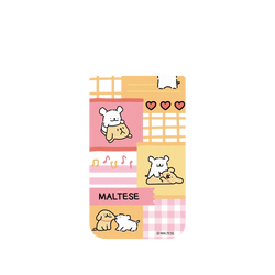 iPhone Air Clear Case（MagSafe 兼容 & 相機按鈕）  線條小狗 有你就充滿愛