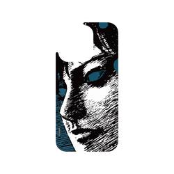 iPhone 14 Pro Clear  Junji Ito 伊藤潤二驚選集 抽色設計款 - 十字路口的美少年