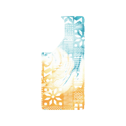 Galaxy S26 Ultra Clear Case (MagSafe 兼容)  花生騷WasangShow 海人圖騰沙色款