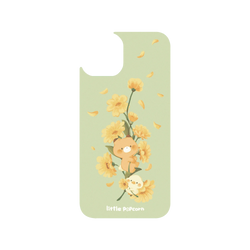 iPhone 14 Clear Case (MagSafe 兼容) 小玉米花 金盞花