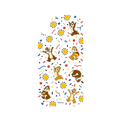 犀牛盾Mod NX手機殼 - iPhone XR - 【聯名設計款】 - 迪士尼-米奇 Mickey - 奇奇蒂蒂 - 歡樂彩帶