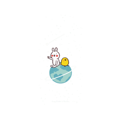 iPhone XS Max Mod NX Backplate  懶散兔與啾先生 小宇宙