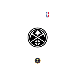 iPhone XS Max Mod NX  NBA B&W-丹佛金塊 Denver Nuggets B&W