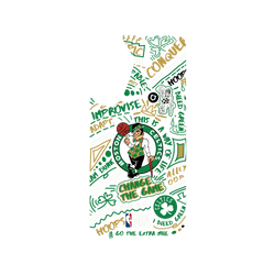 Galaxy A56 Clear Case (MagSafe 兼容)  NBA 塗鴉系列-波士頓塞爾提克 Boston Celtics - Graffiti