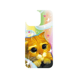 犀牛盾Clear (MagSafe 兼容)防摔背蓋手機殼 - iPhone 15 Pro Max - 【聯名設計款】 - Shrek - 炙熱的眼神-鞋貓