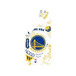 Galaxy S26 Ultra Clear Case (MagSafe 兼容)  NBA 塗鴉系列-金州勇士 Golden State Warriors - Graffiti