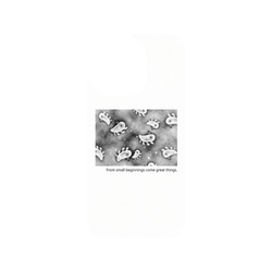 犀牛盾Clear Case防摔背蓋手機殼 - iPhone 15 Pro - 【聯名設計款】 - 怪奇事物所 Incrediville - 所長細胞群_白