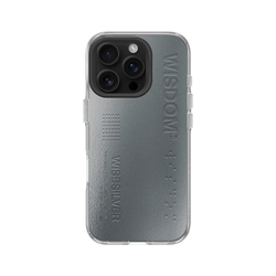 犀牛盾Clear Case防摔背蓋手機殼 - iPhone 16 Pro - 【聯名設計款】 - WISDOM - SILVER TAG
