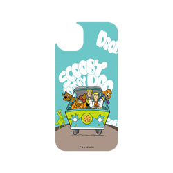 犀牛盾Clear Case防摔背蓋手機殼 - iPhone 14 Plus - 【聯名設計款】 - 摩登原始人 The Flintstones - 史酷比 - 神奇萬能車