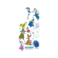 犀牛盾Clear Case防摔背蓋手機殼 - Samsung Galaxy S25 - 【聯名設計款】 - Moomin - Moomin角色大集合
