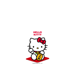Galaxy S26+ Clear Case (MagSafe 兼容)  Hello Kitty 幸運招財貓