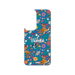 犀牛盾SolidSuit手機殼 - Samsung Galaxy S24+ - 【聯名設計款】 - 迪士尼-經典系列 Disney Classics - 小鹿斑比 Bambi - Flower Pattern