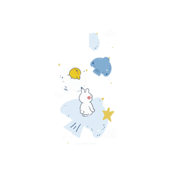 iPhone 17 AirX  懶散兔與啾先生 Fly Freely