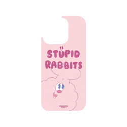 iPhone 16 Pro Clear Case（相機按鈕）  KINGJUN Hello STUPID RABBITS！