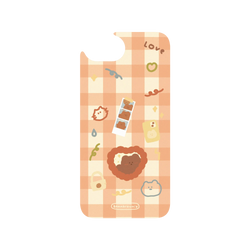 iPhone 17e Clear  布朗尼 annnbrownie 格紋拼貼