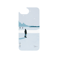 iPhone 17e Clear  Taku Bannai 坂內拓 Winter sunlight｜冬雪裡的軌跡