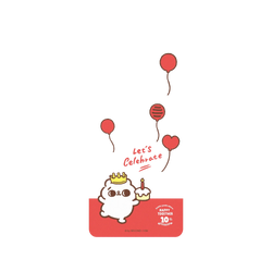 Galaxy S26 Clear Case (MagSafe 兼容)  爽爽貓 by SECOND Let's Celebrate