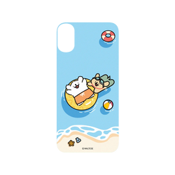 iPhone XS SolidSuit  線條小狗 我要去海邊