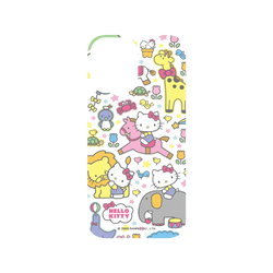 iPhone 16 犀牛盾SolidSuit (MagSafe 兼容 & 相機按鈕)聯名設計款防摔背蓋手機殼 Hello Kitty - 樂遊動物園