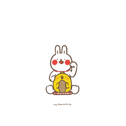 iPhone 7 Plus / 8 Plus Mod NX  懶散兔與啾先生 招財