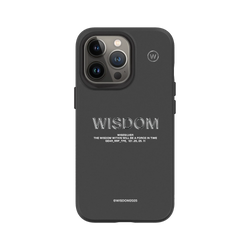 犀牛盾SolidSuit手機殼 - iPhone 13 Pro - 【聯名設計款】 - WISDOM - WISESILVER