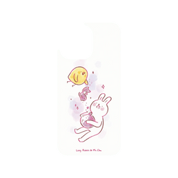iPhone 15 Pro Max Clear  懶散兔與啾先生 金魚