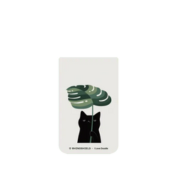 犀牛盾SolidX手機殼 - Google Pixel 11 - 【聯名設計款】 - I Love Doodle - Cat and Plant - Umbrella