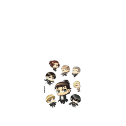 iPhone 17 SolidX  進擊的巨人 Attack on Titan Q版角色大集合