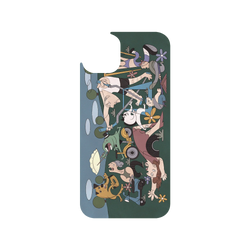 iPhone 14 Plus Clear Case (MagSafe 兼容) Incrediville 怪奇事物所 公園裡的格爾尼卡
