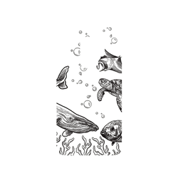 犀牛盾SolidSuit手機殼 - Samsung Galaxy S9 - 【聯名設計款】 - MYMY REVERZ TATTOO - 海底世界