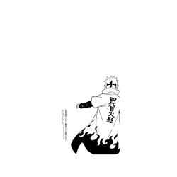 犀牛盾SolidX (MagSafe 兼容)手機殼 - Samsung Galaxy S26 Plus - 【聯名設計款】 - 火影忍者 Naruto - 素描系列-波風湊