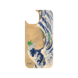 犀牛盾Clear Case防摔背蓋手機殼 - iPhone 15 - 【聯名設計款】 - 怪奇事物所 Incrediville - 海浪淘淘