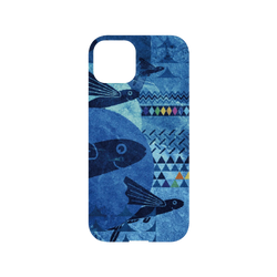 犀牛盾Mod NX手機殼 - iPhone 14 - 【聯名設計款】 - 花生騷 WasangShow - 虹彩飛魚群