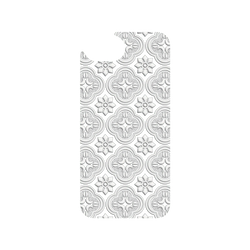 iPhone 16e Clear Case (MagSafe 兼容)  老屋顏 壓花玻璃-白色海棠