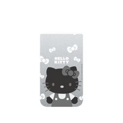 iPhone Air Clear Case（MagSafe 兼容 & 相機按鈕）  Hello Kitty 簡約系列-黑白造型