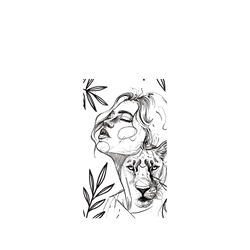 Google Pixel 7 犀牛盾SolidSuit (MagSafe 兼容)聯名設計款防摔背蓋手機殼 MYMY REVERZ TATTOO - BANDIA