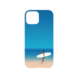 犀牛盾Mod NX (MagSafe 兼容)手機殼 - iPhone 13 mini - 花生騷 WasangShow - 沙灘衝浪人