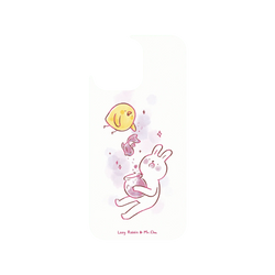 iPhone 16 Pro Max Clear Case（相機按鈕）  懶散兔與啾先生 金魚