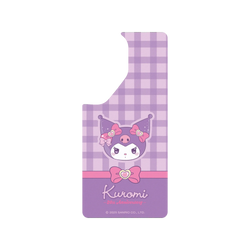 Galaxy A57 Clear 三麗鷗-酷洛米 Kuromi - 俏皮魔法-英倫格紋