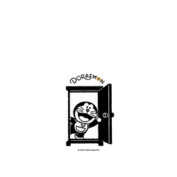 紅米 Note 9 (4G Global) SolidSuit  Doraemon 哆啦A夢 黑白任意門款