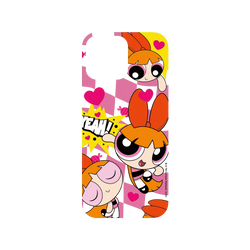 犀牛盾Mod NX手機殼 - iPhone 16 Pro Max - 【聯名設計款】 - The Powerpuff Girls - 花花 - 可愛格紋款